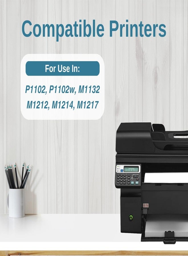 Print Page 85A Toner Cartridge Compatible for LJ Printers P1102 , P1102w , M1132 , M1212 , M1214 , M1217 (1 pcs) - Image 2