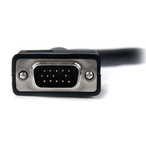 StarTech.com 10 ft. (3 m) VGA to VGA Cable - HD15 Male to HD15 Male - Coaxial High Resolution - VGA Monitor Cable (MXT101MMHQ10) Black - Image 3