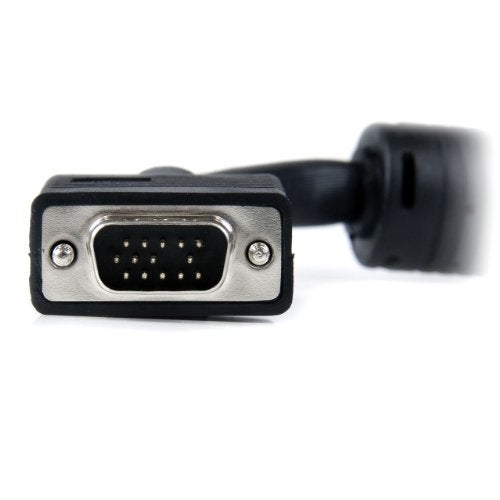 StarTech.com 10 ft. (3 m) VGA to VGA Cable - HD15 Male to HD15 Male - Coaxial High Resolution - VGA Monitor Cable (MXT101MMHQ10) Black - Image 5