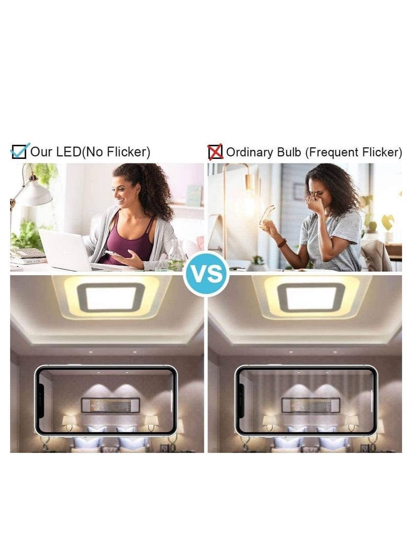 لمبات GU10 LED بقدرة 7 وات، 600 لومن، 80% من مصابيح الكشاف الموفرة للطاقة، تستخدم بشكل غير خافت لمصباح السقف، 25000 ساعة، عمر طويل، 10 مصابيح لكل مجموعة. ضوء النهار - Image 4