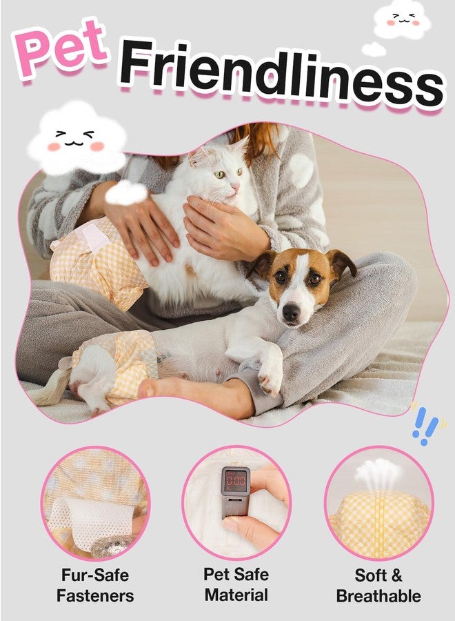 Dono Dog and Cat Diapers Female-60PCS, Disposable Female Dog Period Diaper for Heat with Wetness Indicator, Super Absorbent Doggie Puppy Diapers Female for XXS,Small Medium Large Dogs - Image 2