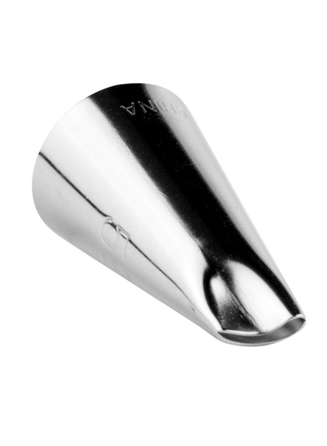 Restaurantware Pastry Tek Petal Tip, 1 Reusable Decorating Cake Tip - #59, Dent-Resistant, Stainless Steel Rose Frosting Tip, Dishwasher-Safe, Decorate Cupcakes, Cakes, or Cookies - Image 1