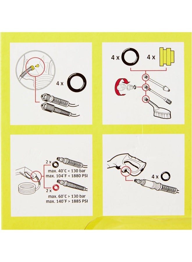Karcher O-Ring Seal Set Multicolor - Image 3