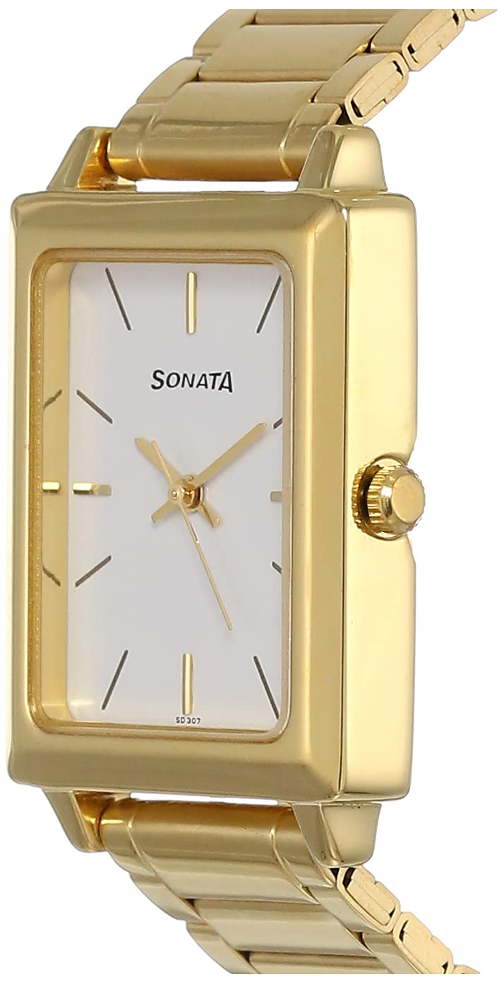 Sonata analog White Dial Men's Watch NM7078YM01/NN7078YM01 - Image 2