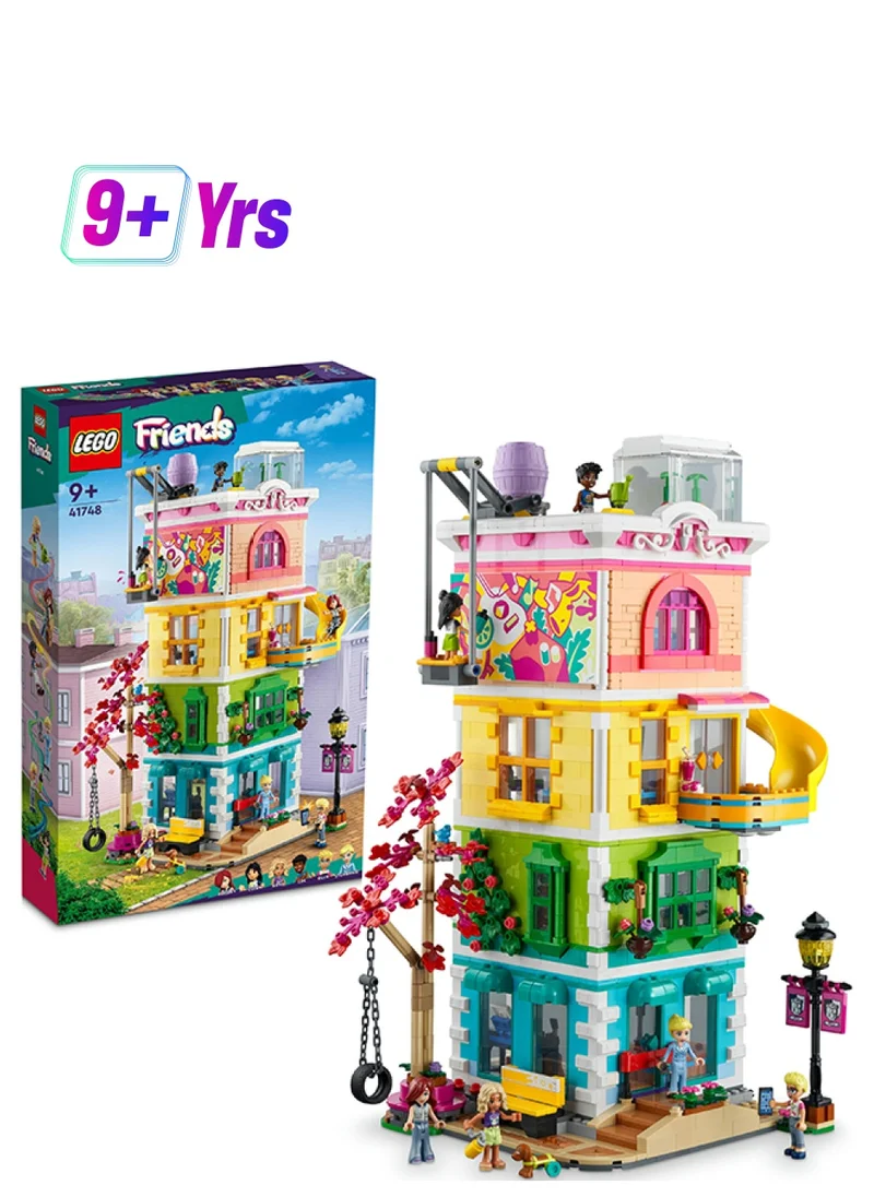 ليغو Friends Heartlake City Community Centre Building Toy Set; Creative Challenge For Ages 9+; Includes 6 Mini-Dolls, A Pet Dog And Lots Of Accessories; A Fun Gift For Kids Who Love Role Play (1,513 Pieces) 41748