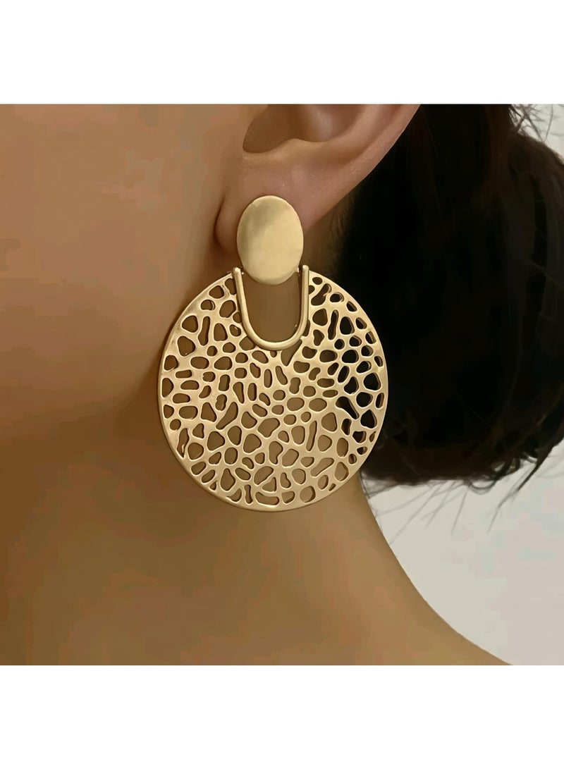 Shein Fashionable Vintage Style Elegant Earrings - Image 1