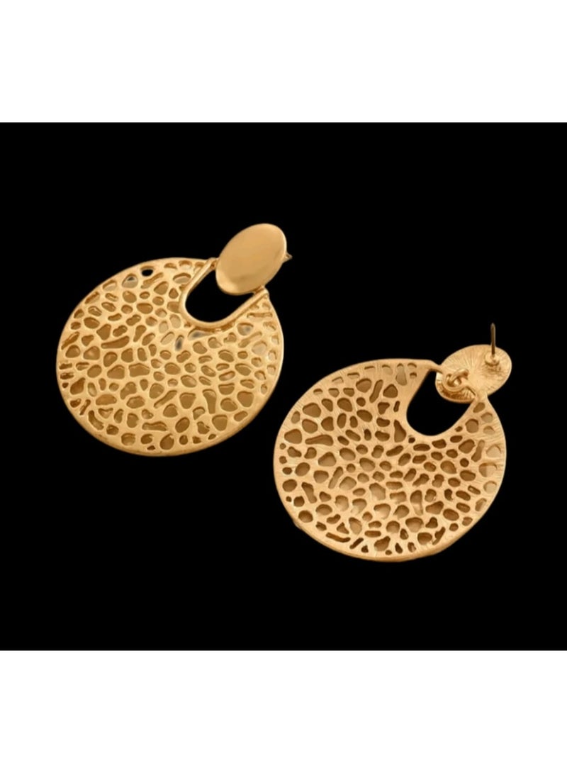 Shein Fashionable Vintage Style Elegant Earrings - Image 2