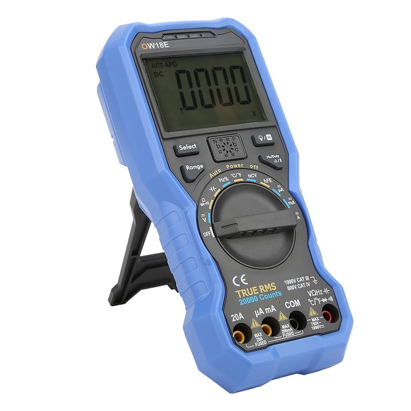 OW18E Digital Multimeter with, High Accurate 19999 Counts, Measures Voltage Current Resistance Capacitance Frequency - Image 5