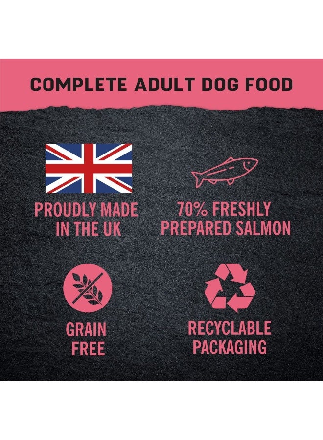 Harringtons Just 6 Salmon Grain Free Adult Wet Dog Food 380g - Image 5