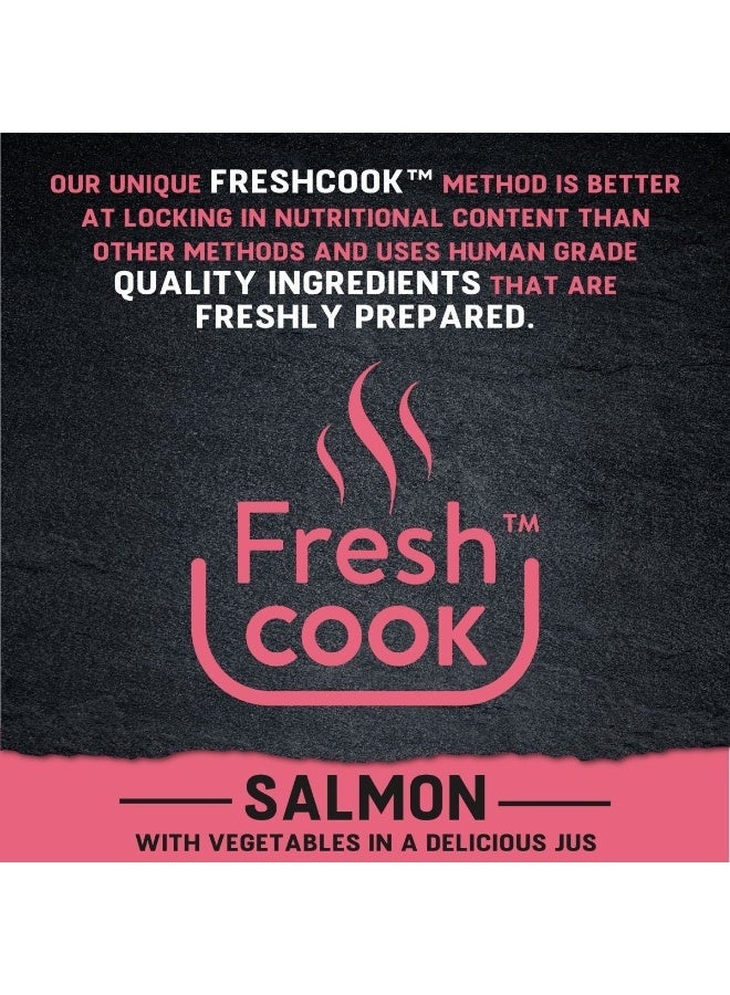 Harringtons Just 6 Salmon Grain Free Adult Wet Dog Food 380g - Image 2