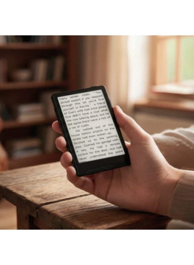 XTEINK X3 E-Book Reader Set with Protective Clear Case, 3.7" Portable Pocket E-Ink eReader with Physical Page-Turn Buttons, Ultra-Thin Magnetic Ready Design,Distraction-Free Reading, 16GB Storage - Image 3