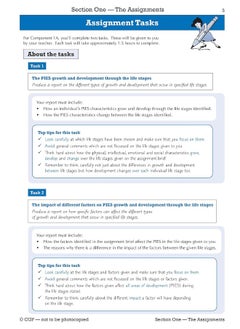 BTEC Tech Award in Health & Social Care: Course Booklets Pack  - Image 4