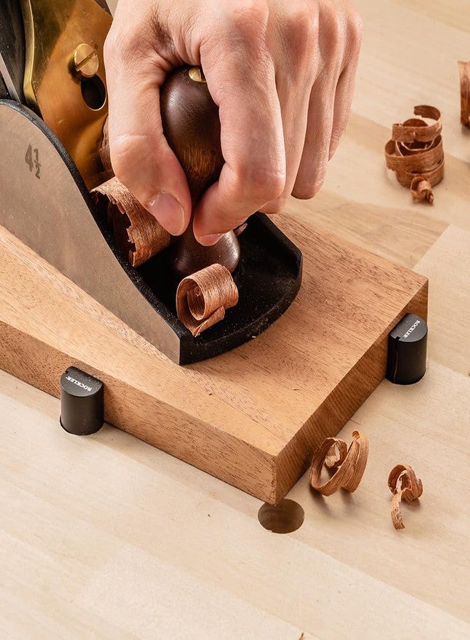 Rockler Bench Dogs w/A Side Spring - 2" Aluminum Round Dogs for Thin Benchtops & Woodworking Tools - Perfect Workbench Accessories Fits 3/4" Holes for Easy Height Adjustment - Image 4