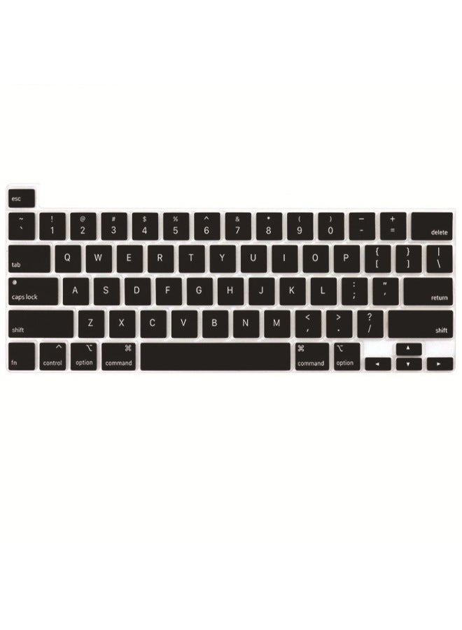 Suitable For Apple 2020air13 A2179 A2485 European Japanese Transparent Silicone Keyboard Protection Film-Color:Yellow-Dimensions:US Version 13.3 Inch (old) Special - Image 5