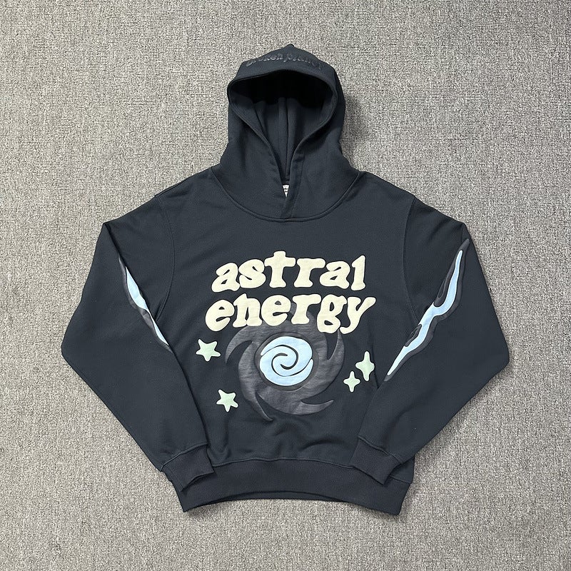 Broken Planet Graphic Hoodie  Joggers Set Style 6# 