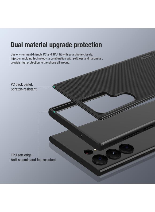 Nillkin Case For Samsung Galaxy S23 Ultra 5G Super Frosted Shield Pro PC + TPU Phone Case - Image 4