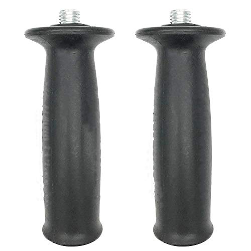 XMHF 12mm Dia Thread Plastic Angle Grinder Sander Handle Tool Black 2Pcs - Image 1