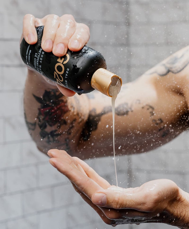 GO247 Body Wash - Luxurious Daily Cleanser for Men - Nourishes & Softens Skin with Aloe Vera, Honey, & Vitamin B5 - Rich Lather & Fresh Masculine Scent, 8 Fl Oz - Image 4