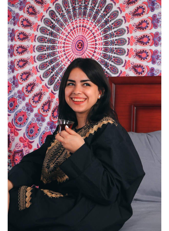 Hendi Mandala Bohemian Mandala Printed Wall Tapestry – Colorful Hippie Art Décor – Lightweight Polyester –  Bedroom, Living Room, Dorm Decoration - Image 3