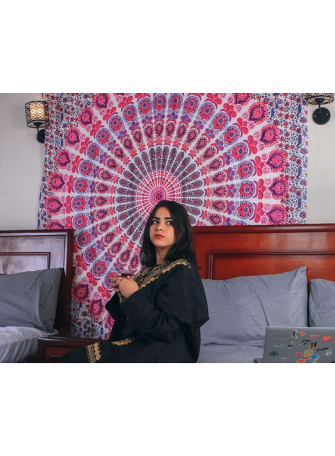 Hendi Mandala Bohemian Mandala Printed Wall Tapestry – Colorful Hippie Art Décor – Lightweight Polyester –  Bedroom, Living Room, Dorm Decoration - Image 1