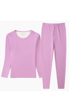 Trackless Mulberry Silk Thermostatic Warm Long Johns Suit