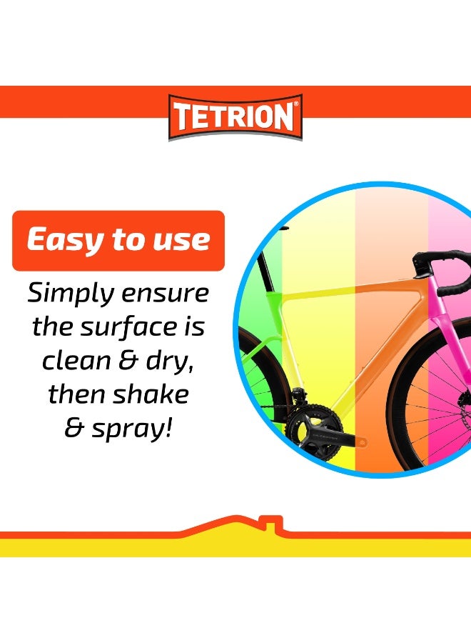 Tetrion Easy Spray Fluorescent Orange Spray Paint 400ml - Image 4