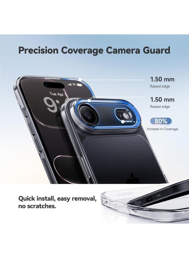 ELTRAZONE iPhone 17 Air Crystal Clear Transparent Case | Non-Yellowing Slim Shockproof Cover | Anti-Scratch Soft TPU Protective Case for iPhone 17 Air 6.3-Inch - Image 5
