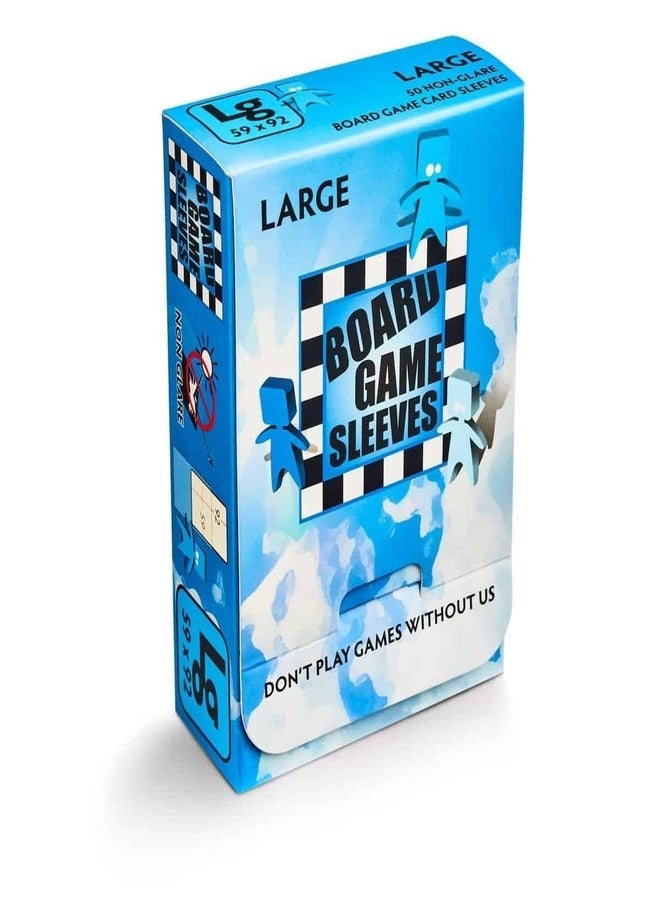 Arcane Tinmen Arcane Tinman Card Sleeves - Large Non-Glare 50 CT - Card Sleeves are Smooth & Tough - Compatible with Dominion, Kingdom Builder, Uluru, Agricola, and More, Clear, (AT-10422) - Image 2