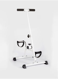 XiuWoo Adjustable Arm and Leg Pedal Exerciser,Fitness Bike Recovery Equipment for Seniors and Elderly,White  - Image 2