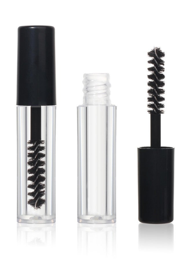 COSIDEA 52pcs 0.8ml Black Empty mini mascara tubes with wand for caster oil eyelash growth serum tube container 1ml - Image 1
