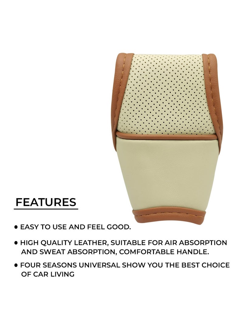 روكا غطاء مقبض تروس السيارة من جلد البولي يوريثان عالي الجودة، واقي مقبض ناقل الحركة الأوتوماتيكي عالي الجودة - Image 5