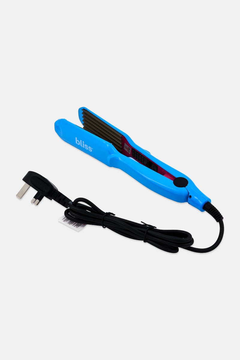BLISS Electric Root Volumizing Hair Crimper, Blue - Image 2