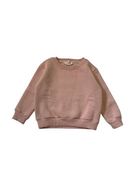 Winter girls sweatshirt with back print