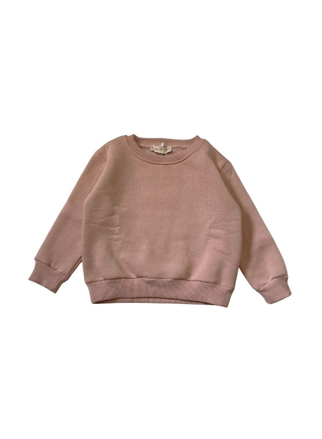 Do Dress On Winter girls sweatshirt with back print - Image 1
