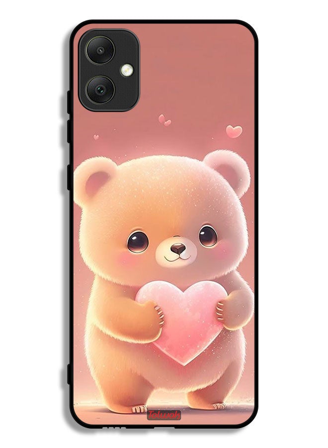 Tolwak غطاء حماية لهاتف سامسونج جالاكسي A05، باندا صغيرة لطيفة تحمل قلباً - Image 1