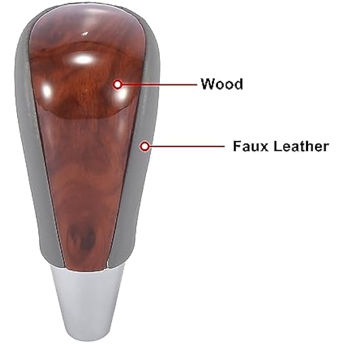 ريحني مقبض ناقل الحركة الأوتوماتيكي X AUTOHAUX لسيارة تويوتا RAV4 كامري كورولا رمادي بني - Image 4