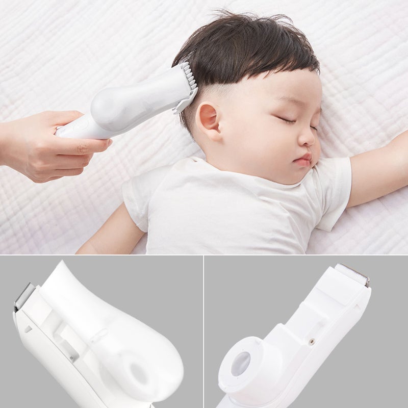 Baby Hair Clipper USB Electric Child Hair Cutter Ceramic Hair Trimmer With Storage Box Cutting Combs - Image 5