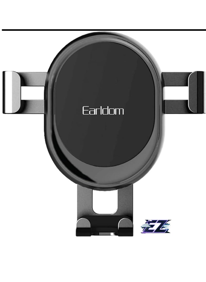 ELTRAZONE Mobile Phone Car Holder 360 Head Rotation Mount Mobile Stand -Black - Image 1