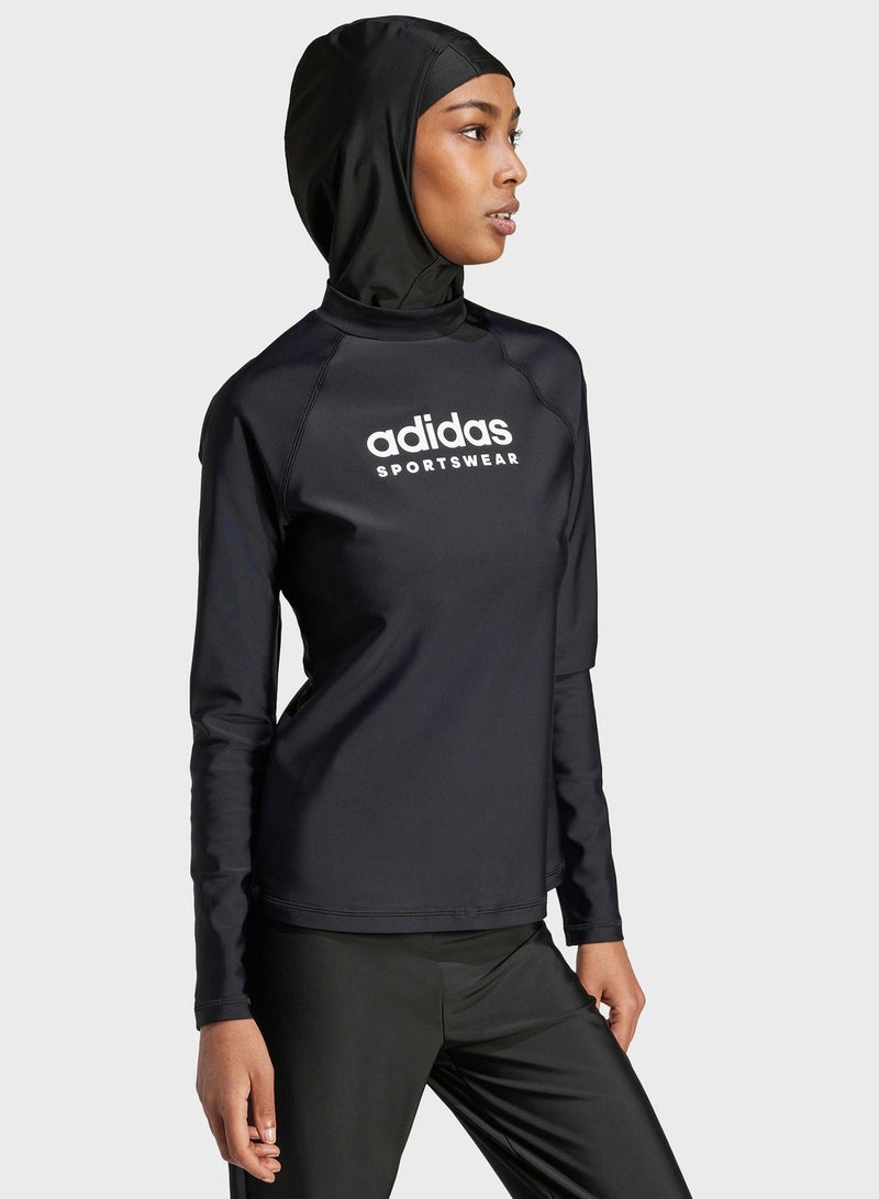 Adidas Rashguard Swim Top  - Image 5