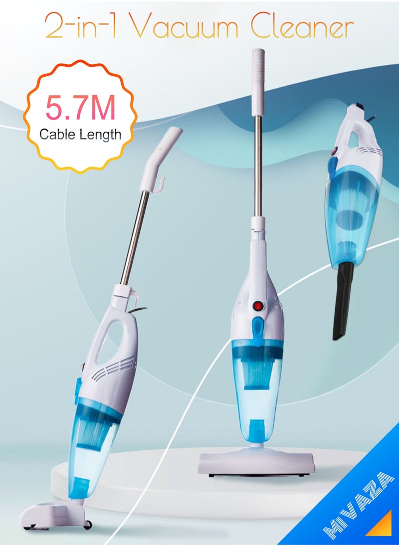 Mi VAZA 2-in-1 Corded Vacuum Cleaner – Cable Length 5.7M - 650W Upright Vacuum Cleaner - Portable Handheld Vacuum Cleaner with HEPA Filter - Dust Removal Tools for Floors, Carpets, Desktops, Sofas, Windows  - Image 1