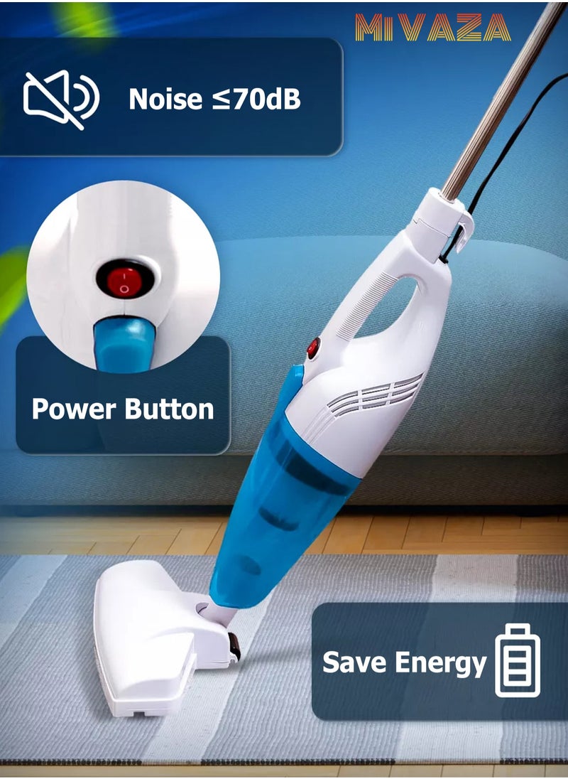 Mi VAZA 2-in-1 Corded Vacuum Cleaner – Cable Length 5.7M - 650W Upright Vacuum Cleaner - Portable Handheld Vacuum Cleaner with HEPA Filter - Dust Removal Tools for Floors, Carpets, Desktops, Sofas, Windows  - Image 3