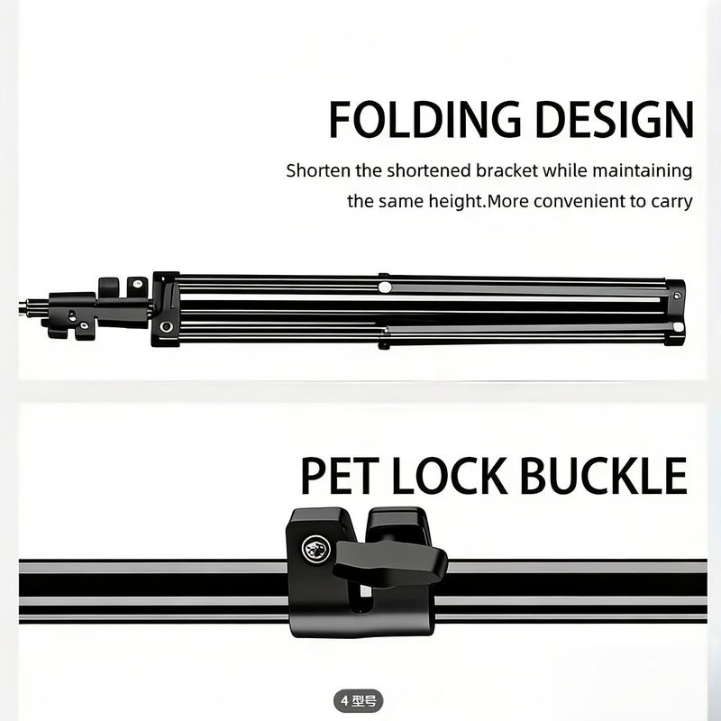Projection Bracket For Most Projectors Adjustable Height Black Corrosion Resistant Drop Resistant Compatible With YG300 YG200 M24 - Image 2