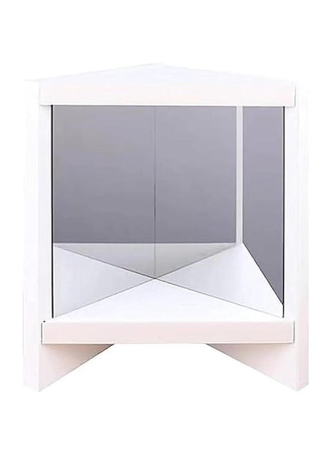 Real Mirror Non Reversing, Square Household Non Reversing Wooden Mirror, Portable True Mirror for Dormitory, Home, Apartment, No Mirror Mirror