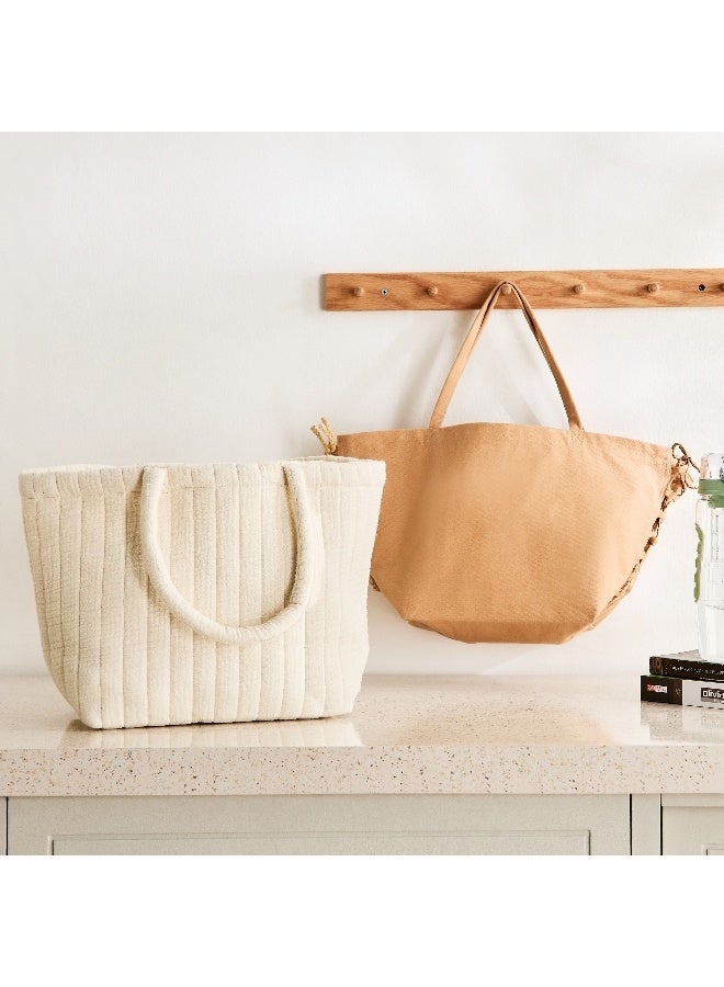 Home Box Bella Canvas Curved Gift Tote Bag - 20x13x18 cm - Image 5