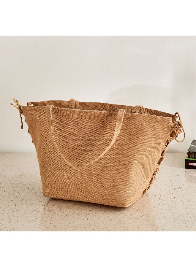 Home Box Bella Canvas Curved Gift Tote Bag - 20x13x18 cm - Image 2