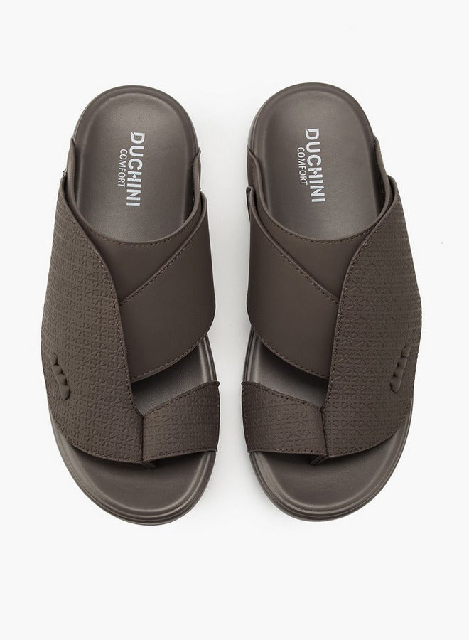 دوتشيني صنادل رجالية سهلة الارتداء بنقوش - Image 2