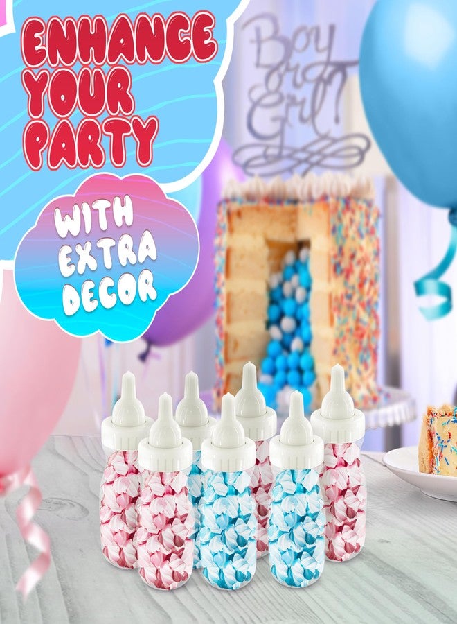 LEGLO Baby Bottles for Baby Shower Game - 24Pcs Plastic Baby Bottles for Baby Shower Decorations Mini Baby Bottles for Baby Shower Decor - 3.94 inch Baby Bottle for Baby Shower Game Small Baby Bottles - Image 5
