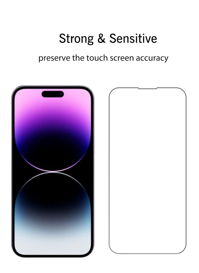 Ailun - Ailun Glass Screen Protector for iPhone 14 / iPhone 14 Pro [6.1 Inch] Display 3 Pack Tempered Glass, Sensor Protection, Dynamic Island Compatible, Case Friendly - Image 1