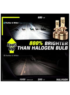 Toby's Toby's RS250 H8/H11 2 Pieces Car LED Headlight Original 250W/piece & 500 W Pair Power 25000/piece Lumens With Color Temperature 6500K  - Image 4