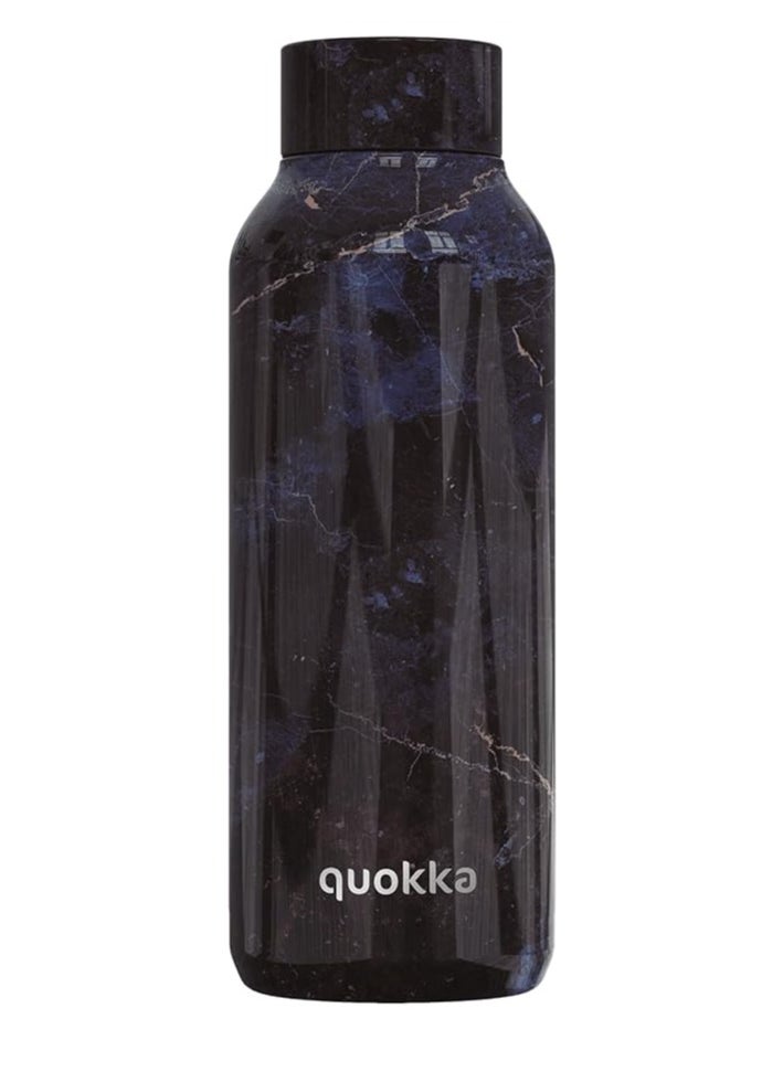 quokka - QUOKKA THERMAL SS BOTTLE SOLID BLACK MARBLE 510 ML - Image 1